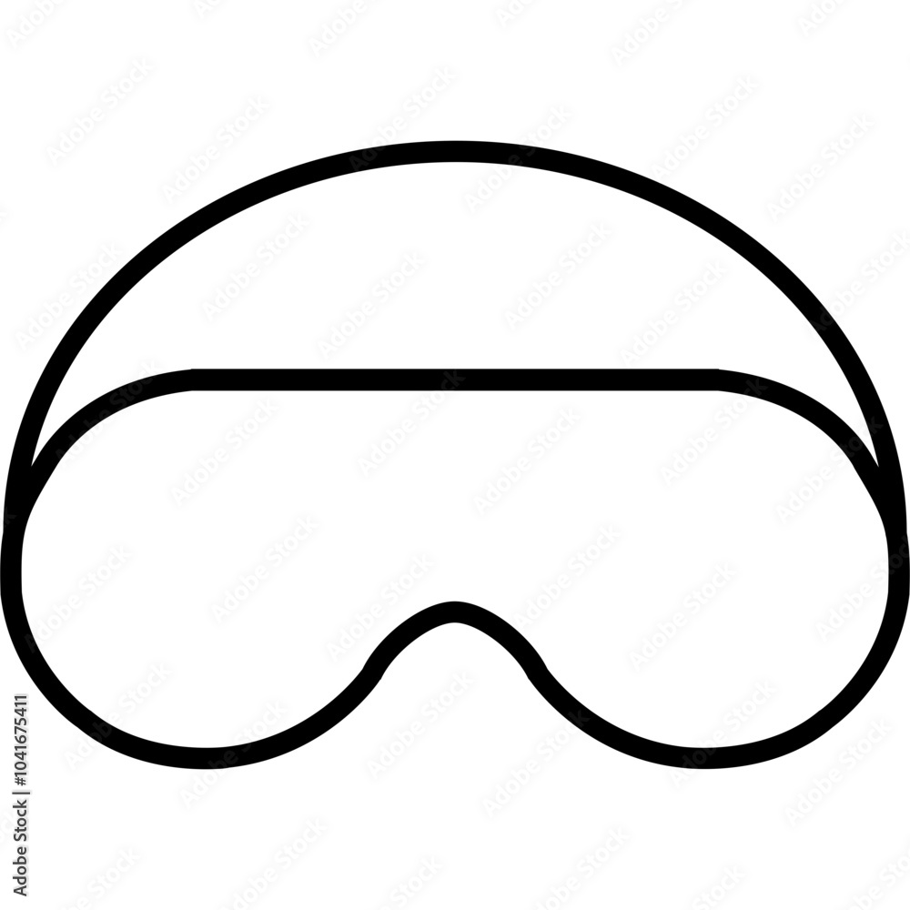 Sleep Mask Icon
