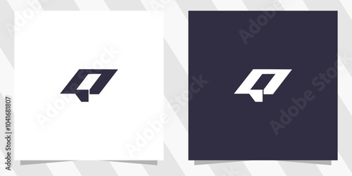 letter q logo design vector