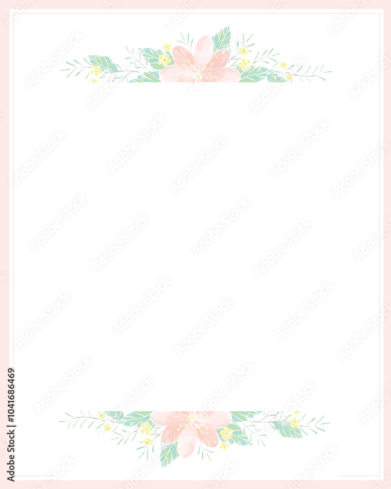 Gentle spring bloom series of frame and background for wedding invitation engagement party celebration announcement memo notes message etc Gentle spring bloom series of frame and background for wedding invitation engagement party celebration announcement memo notes message etc