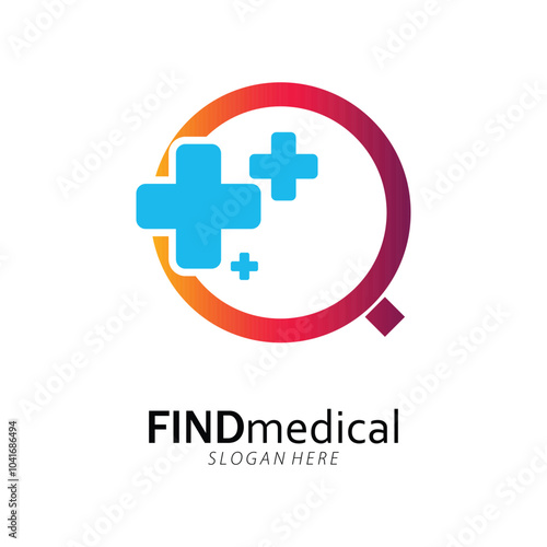 Find medical vector logo icon template