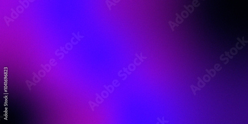 Blue purple grainy gradient vertical glowing abstract light wave on black noise texture background .Neon purple blue and orange colorful gradient background Best design for your ad, poster, bann.er