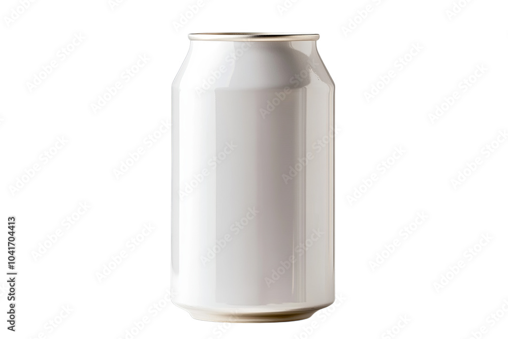 White can on white background White can on white background