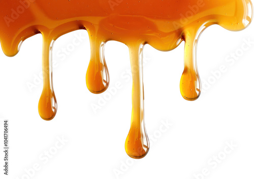 PNG Maple syrup drip melted honey appliance seasoning. photo