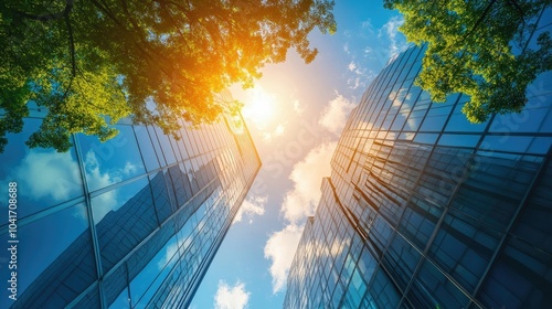 Energy audits identifying inefficiencies and improving overall building performance metrics. High quality illustration