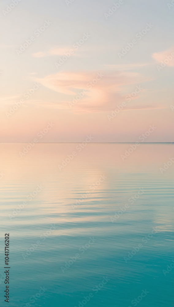 Obraz premium Sunset Over The Sea