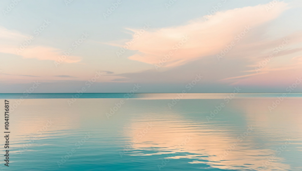 Fototapeta premium Sunset Over The Sea