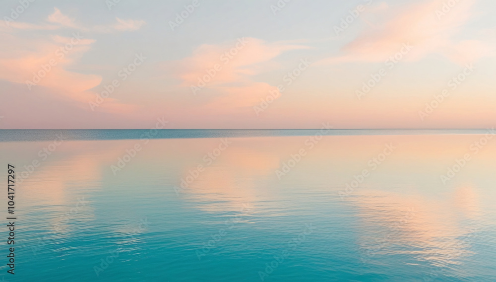 Obraz premium Sunset Over The Sea