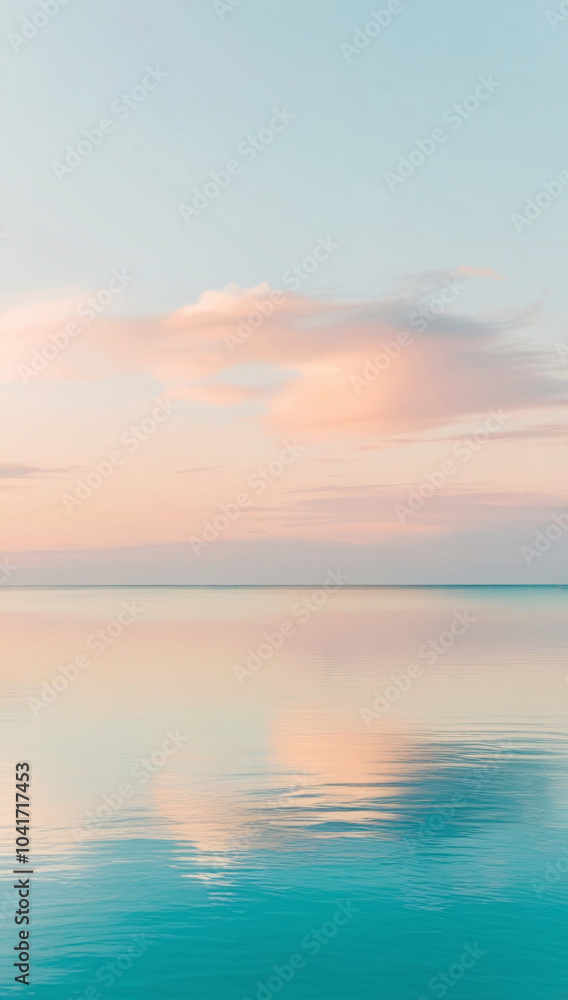 Obraz premium Sunset Over The Sea