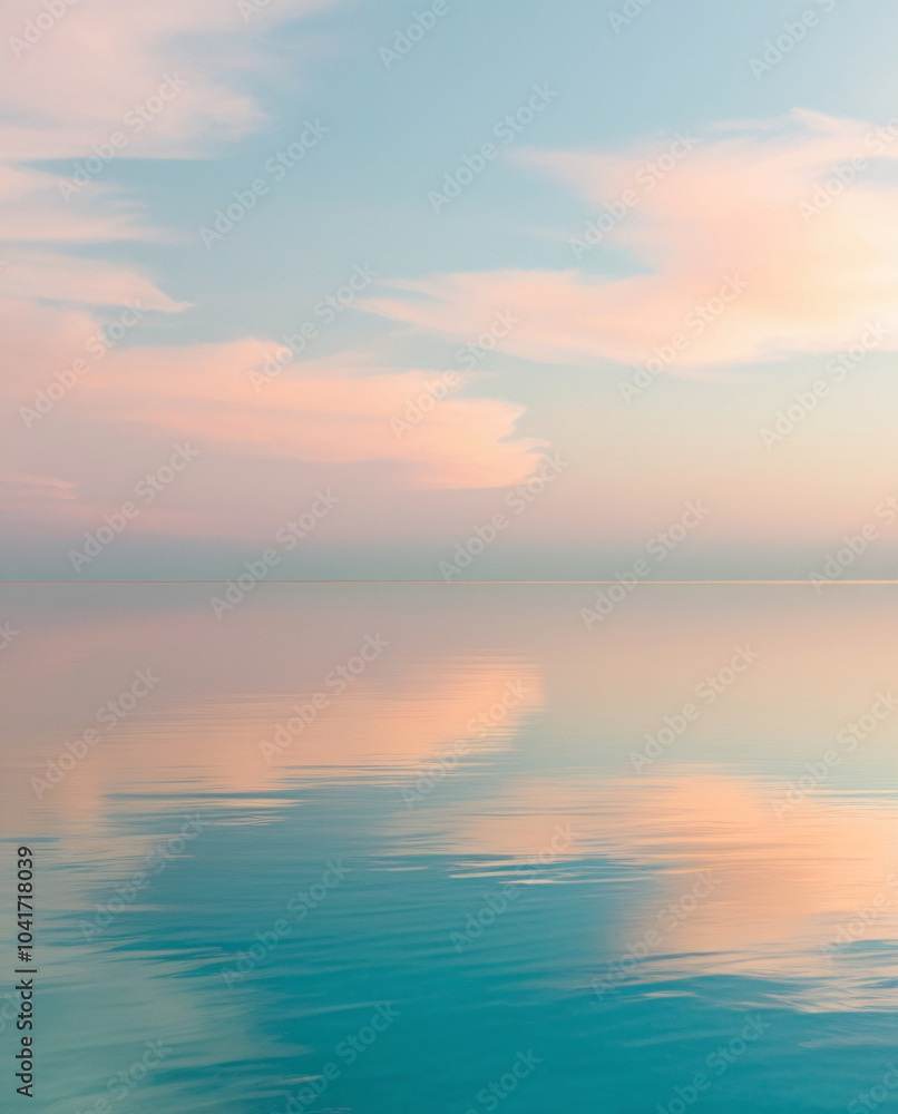 Obraz premium Sunset Over The Sea