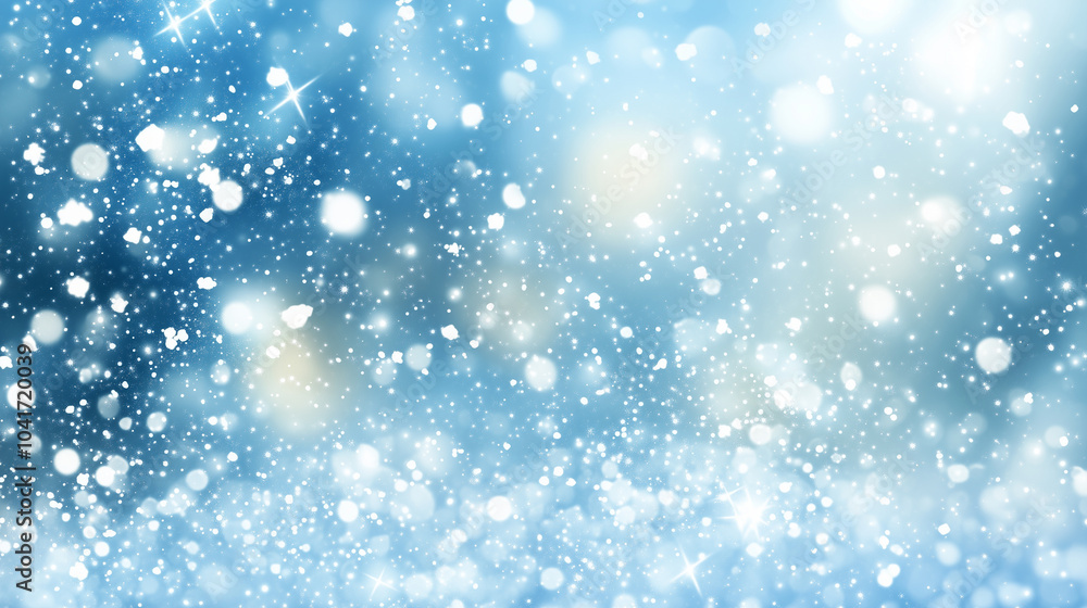 Light blue sparkling background Light blue sparkling background