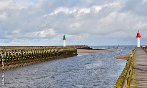 Trouville; France - october 12 2024 : city center photo