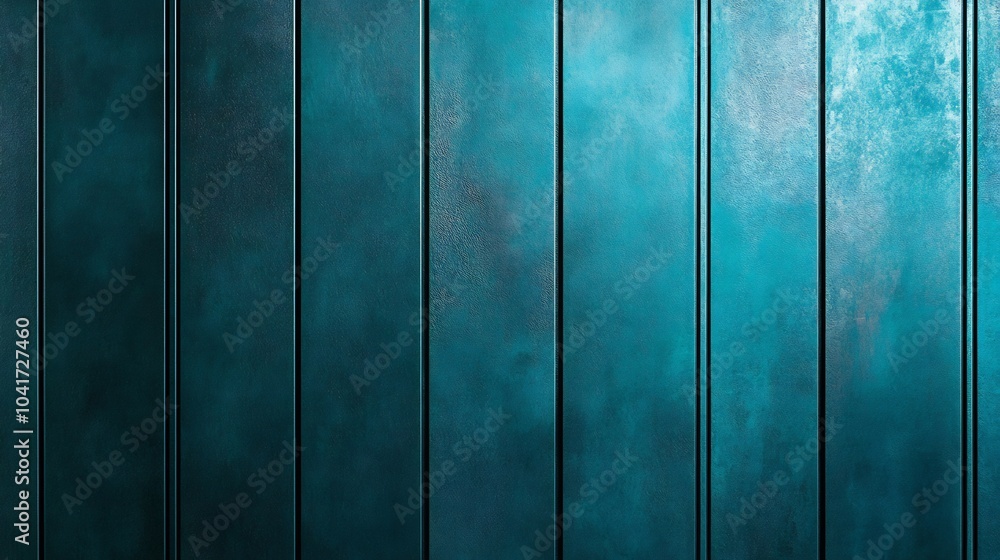 Vibrant teal panelled wall background featuring vertical slats with a satin finish creating a bold and modern look perfect for contemporary or art decoinspired interiors Vibrant teal panelled wall background featuring vertical slats with a satin finish creating a bold and modern look perfect for contemporary or art decoinspired interiors
