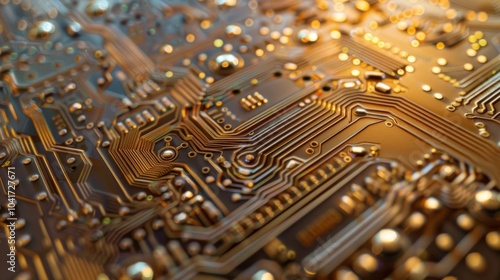 A maze of circuit pathways designed to mimic the complex collisions of particles in a highenergy accelerator.