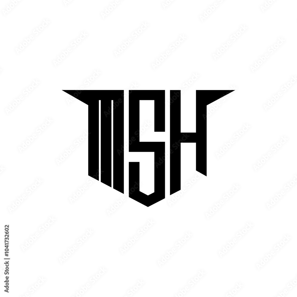 MSH letter logo design with white background in illustrator, vector logo modern alphabet font overlap style, calligraphy designs for logo, Poster, Invitation, etc. MSH letter logo design with white background in illustrator, vector logo modern alphabet font overlap style, calligraphy designs for logo, Poster, Invitation, etc.