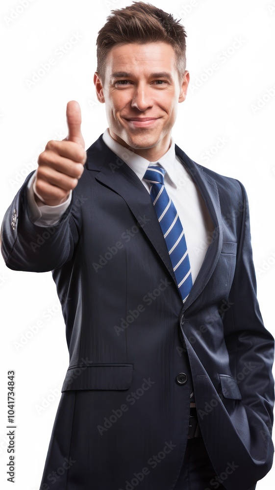 Portrait of happy businessman isolated on white background Portrait of happy businessman isolated on white background