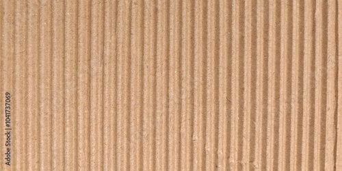 Abstract brown recycled paper background. Craft brown paper texture surface macro close up view. 