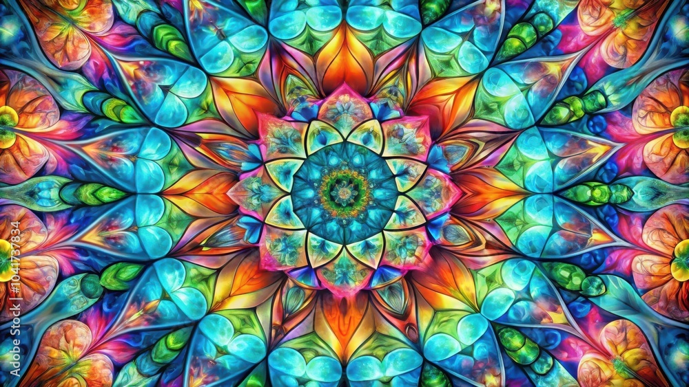 A kaleidoscope of color, with intricate patterns and floral designs, forming a vibrant and mesmerizing visual feast. A kaleidoscope of color, with intricate patterns and floral designs, forming a vibrant and mesmerizing visual feast.