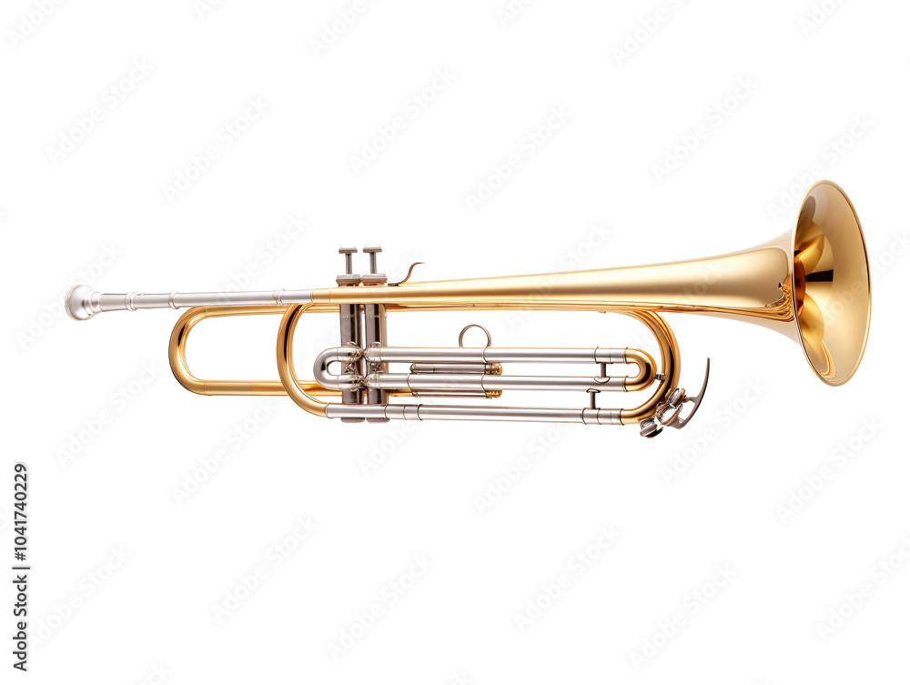 Obraz premium a close up of a trumpet