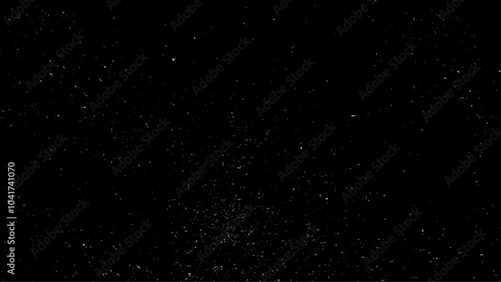 Fototapeta premium Dark space with small stars. Beautiful starry night sky seen
