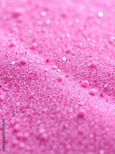 Pink colored glitter surface glitter dust particle Ultra realistic 