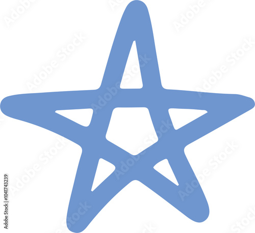 별 star 캘리그라피 
