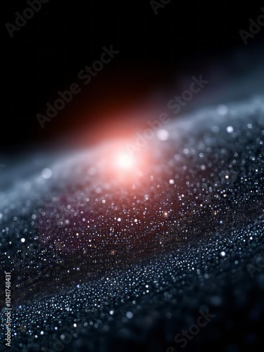 Space nebula, cosmic dust, star birth, glowing celestial body, shimmering particles, galactic swirl, deep space, ethereal light, astronomical phenomenon, interstellar clouds, cosmic radiance, celestia photo