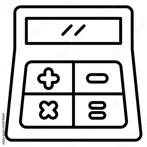 Calculator  Icon Element For Design