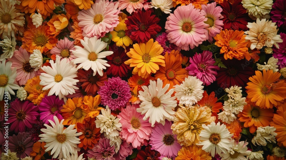 Large flower bouquet with pink and red hues Large flower bouquet with pink and red hues