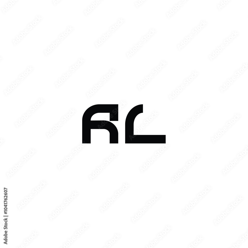 AL monogram logo design letter text name symbol monochrome logotype alphabet character simple logo AL monogram logo design letter text name symbol monochrome logotype alphabet character simple logo
