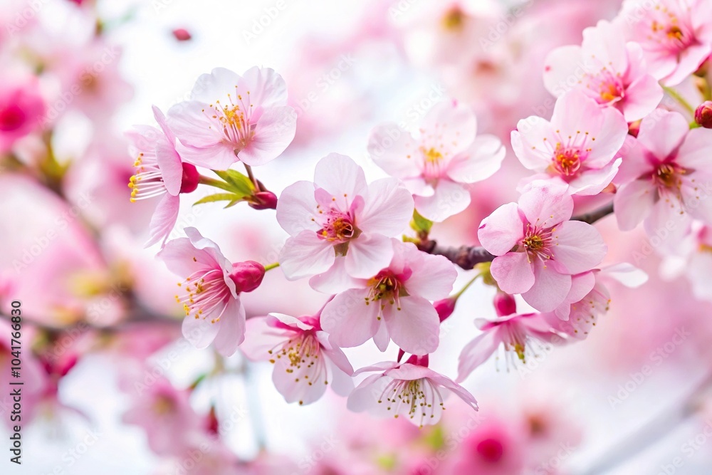 Obraz premium Cherry blossom blooming in spring