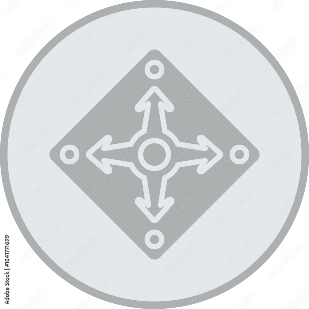 Navigation Arrow Icon Design