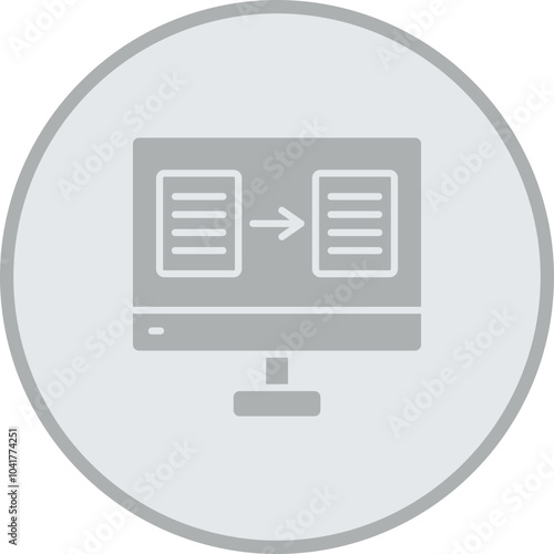 Online Translator Icon Design