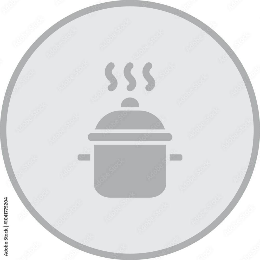 Obraz premium Cooking Pot Icon Design