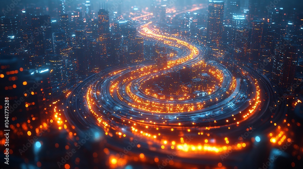 Digital Highways Connecting Urban Corporate Landscapes Digital Highways Connecting Urban Corporate Landscapes