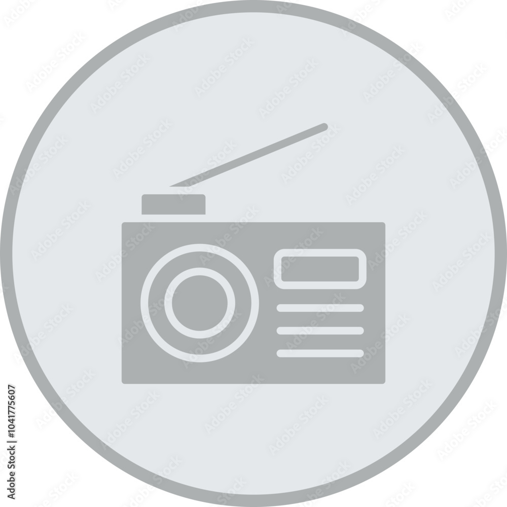 Radio Icon Design Radio Icon Design