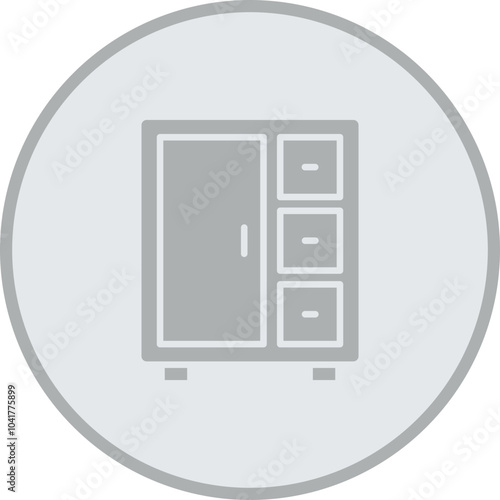 Cupboard Icon Design
