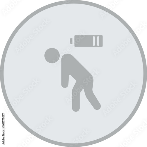 Fatigue Icon Design