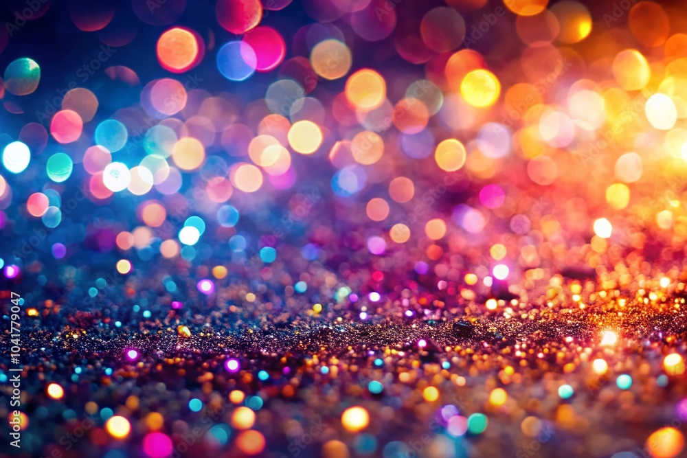 Captivating Glitter Texture with Glows and Bokeh for Stunning Visuals Captivating Glitter Texture with Glows and Bokeh for Stunning Visuals