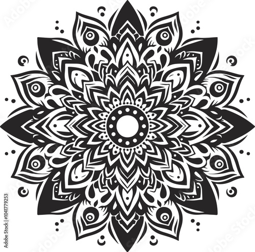 mandala vector design elements