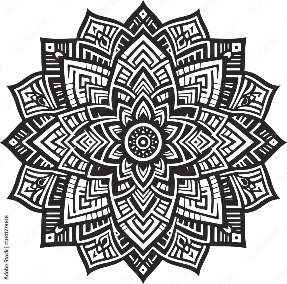 Fototapeta premium ornamental round ornament