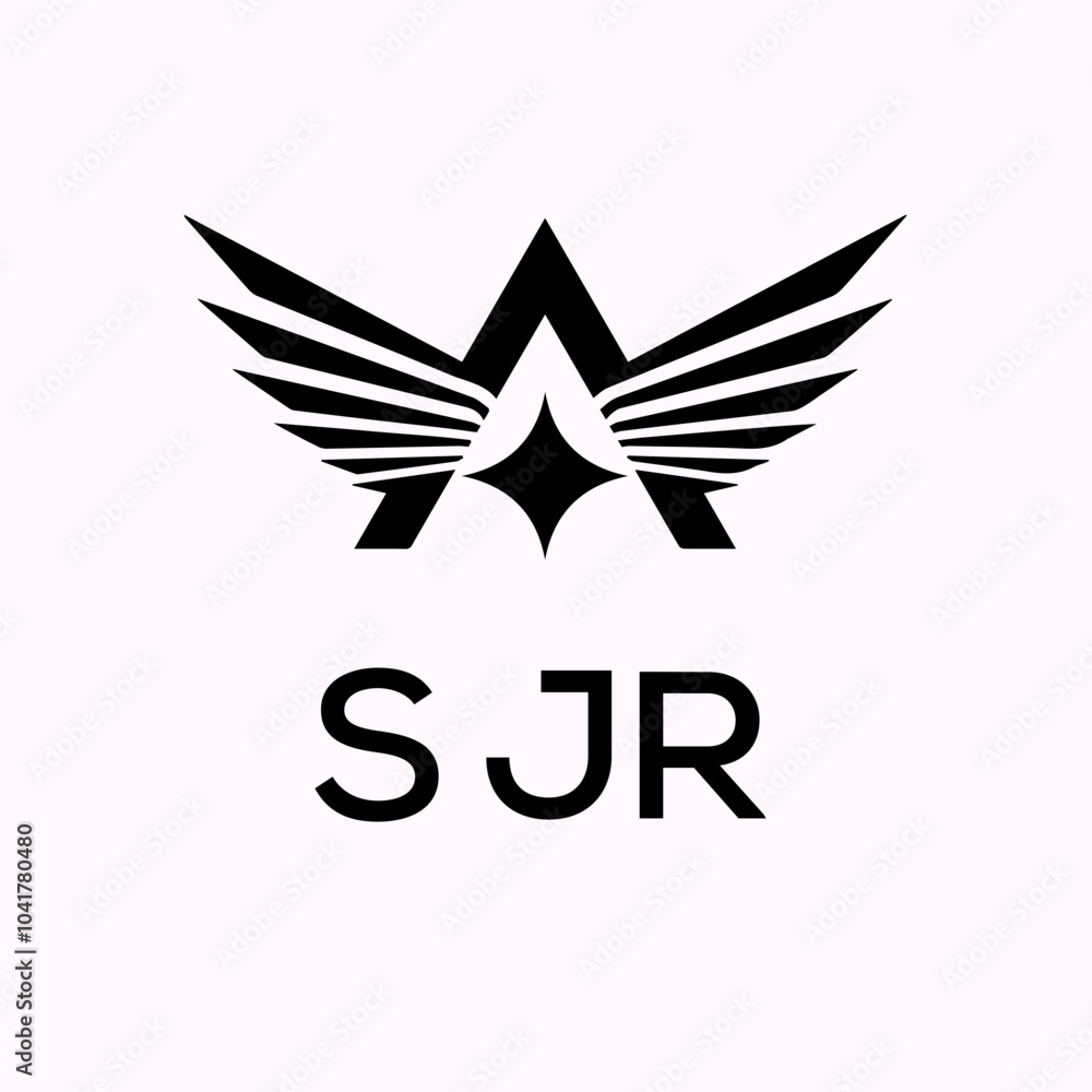 SJR Letter Initial Logo Design Template Vector Illustration SJR Letter Initial Logo Design Template Vector Illustration