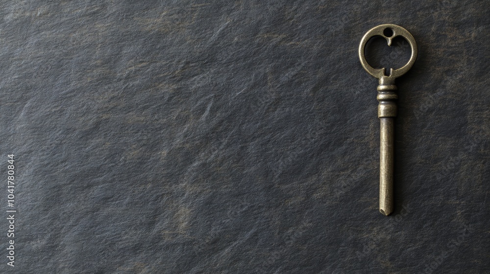 Unlocking mystery, single purple key rests upon an ancient stone surface, whispering tales of secrets and adventures Unlocking mystery, single purple key rests upon an ancient stone surface, whispering tales of secrets and adventures