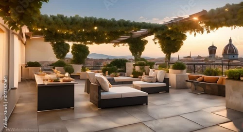 Wallpaper Mural Florentine Rooftop Villa: Cityscape Views Torontodigital.ca