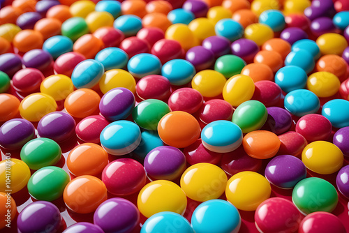 colorful candies float shapes offering sweet treat ages enjoy