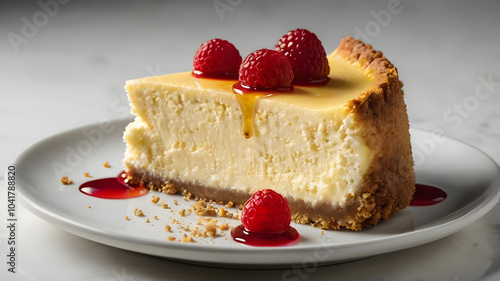 Classic_New_Yorkstyle_cheesecake_with_a_golde