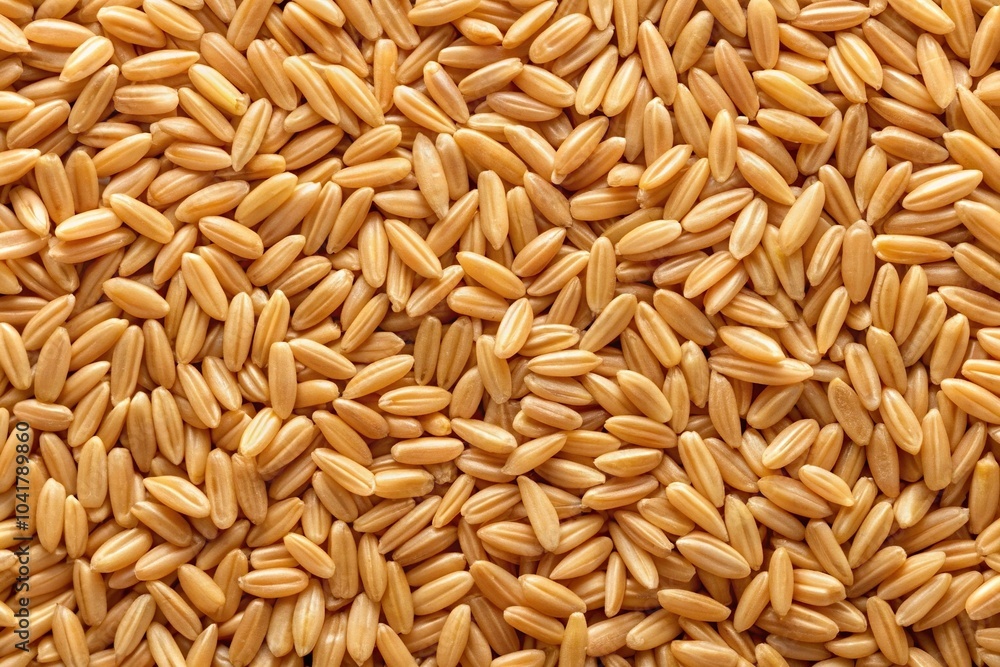 Brown rice husks background texture with an asymmetrical pattern Brown rice husks background texture with an asymmetrical pattern