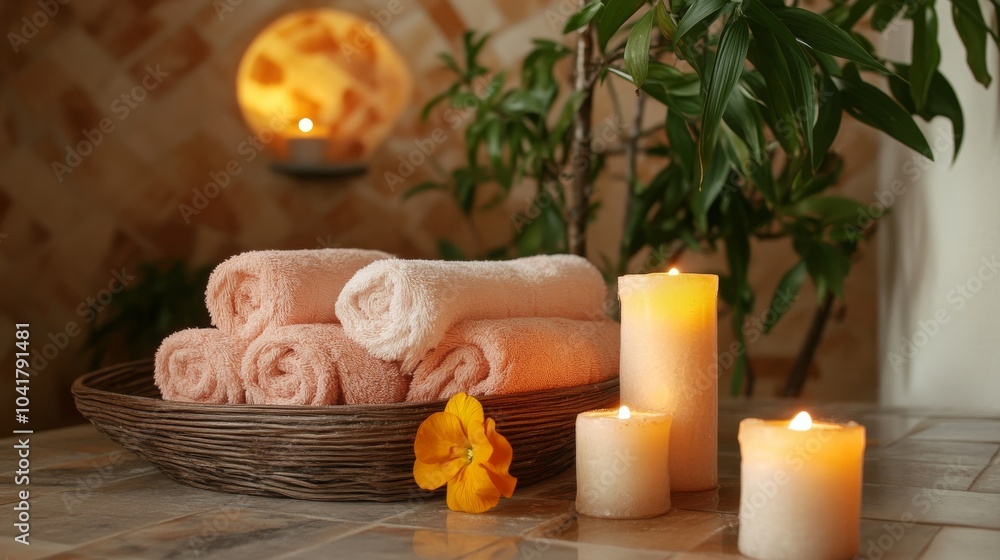 Spa setup arrangement Spa setup arrangement