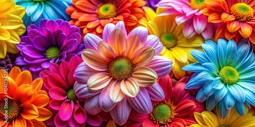 Beautiful close-up of vibrant flower petals , nature, colorful, close-up, petals, beauty, vibrant, flora, blooming