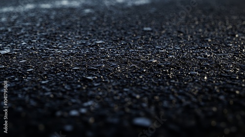 Black Friday background ,The asphalt surface is clearly visible and finely textured, pure black tone, wide-angle lens, in a realistic way to show the beauty of dark tones. 