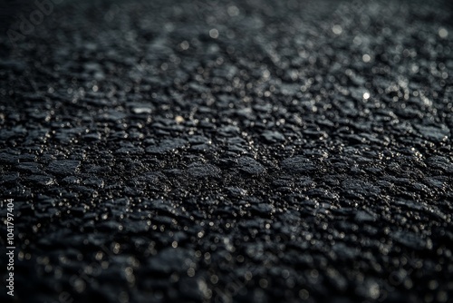 Black Friday background ,The asphalt surface is clearly visible and finely textured, pure black tone, wide-angle lens, in a realistic way to show the beauty of dark tones. 